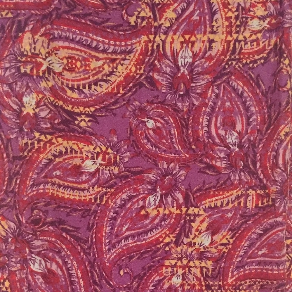 New! Stunning Paisley LuLaRoe Leggings! TC - Picture 2 of 6